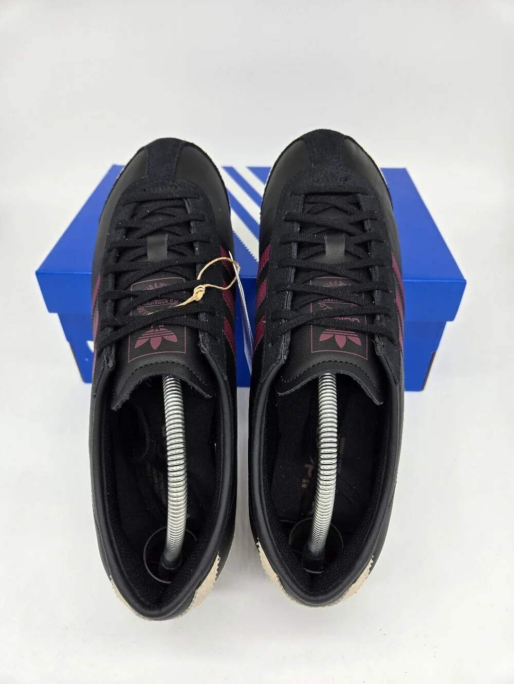 adidas Men's Italia 70s IH9100 Core Black Shadow Red Wonder Beige Shoes Size 12